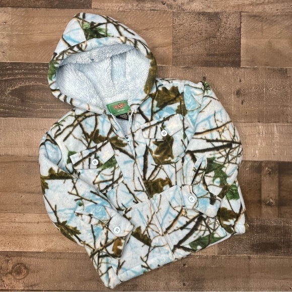 NWOT Trail Crest Fleece Camo Jacket size 4T - Picture 10 of 10